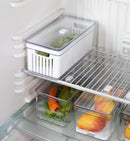 Organizador de Geladeira Clear Fresh com Cesto 6,8 Litros