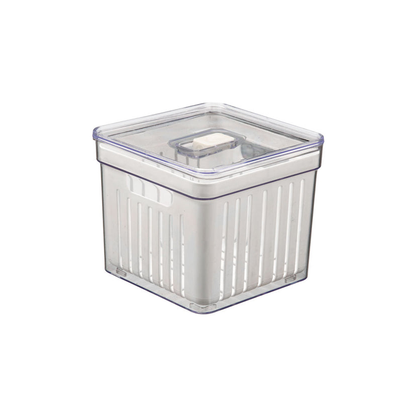 Organizador de Geladeira Clear Fresh com Cesto 2,8 Litros