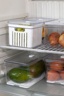 Organizador de Geladeira Clear Fresh com Cesto 2,8 Litros