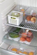 Organizador de Geladeira Clear Fresh com Cesto 2,8 Litros