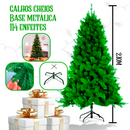 Arvore De Natal Enfeitada Pinheiro Luxo 2,10m Verde 600 Galhos Com 114 Enfeites