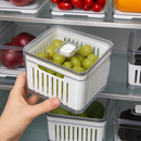 Organizador de Geladeira Clear Fresh com Cesto 2,8 Litros