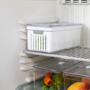 Organizador de Geladeira Clear Fresh com Cesto 6,8 Litros