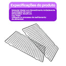 Kit 2 Grades De Resfriar Alimentos Bolo Doce Biscoito Antiaderente