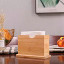 Porta Guardanapo De Bambu Organizador Decorativo Funcional