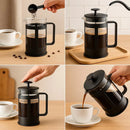 Cafeteira Prensa Francesa Gormet 600ml Café e Chá Cremeira De Vidro Luxo