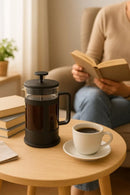 Cafeteira Prensa Francesa Gormet 600ml Café e Chá Cremeira De Vidro Luxo