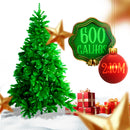 Arvore De Natal 2,10m 600 Galhos Luxo Tradicional Verde